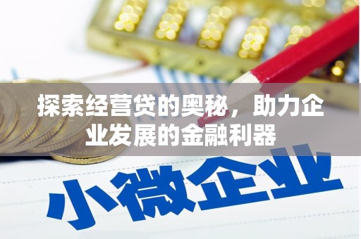 天河探索经营贷的奥秘，助力企业发展的金融利器
