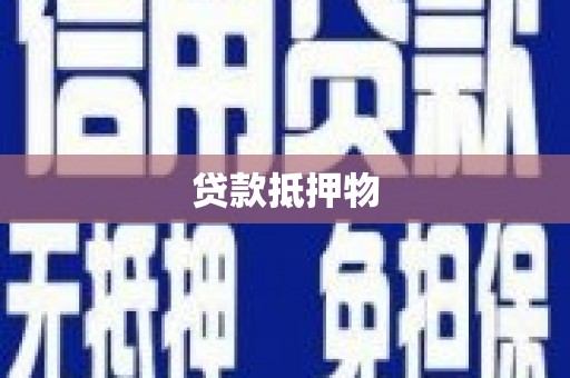 天河贷款抵押物