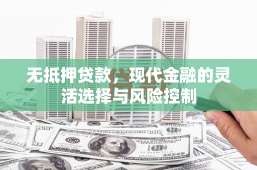 天河无抵押贷款，现代金融的灵活选择与风险控制