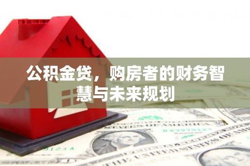天河公积金贷，购房者的财务智慧与未来规划
