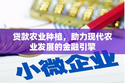 天河贷款农业种植，助力现代农业发展的金融引擎