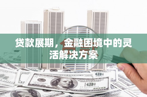 天河贷款展期，金融困境中的灵活解决方案