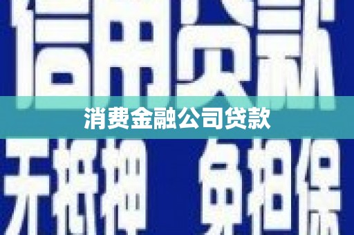 天河消费金融公司贷款