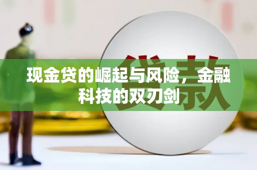 天河现金贷的崛起与风险，金融科技的双刃剑