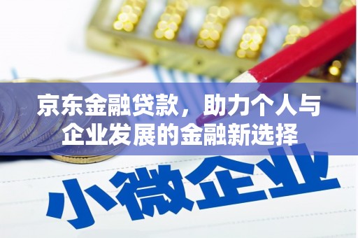天河京东金融贷款，助力个人与企业发展的金融新选择