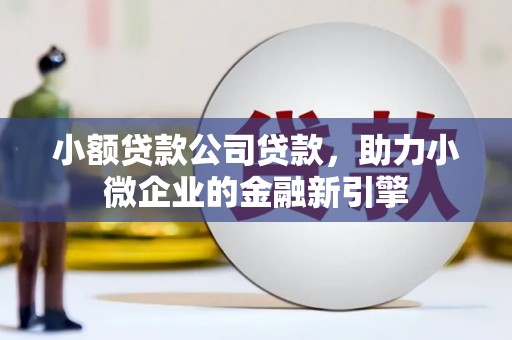 天河小额贷款公司贷款，助力小微企业的金融新引擎