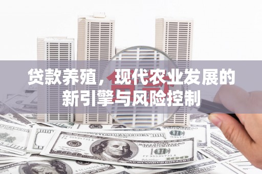 天河贷款养殖，现代农业发展的新引擎与风险控制