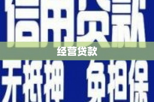 天河经营贷款