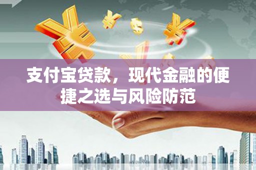 天河支付宝贷款，现代金融的便捷之选与风险防范