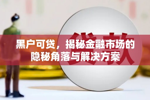 天河黑户可贷，揭秘金融市场的隐秘角落与解决方案