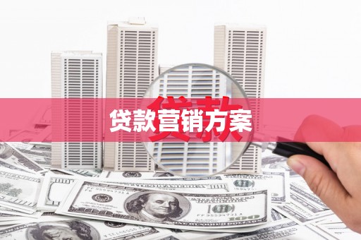 天河贷款营销方案