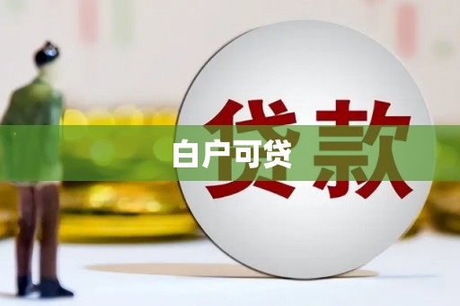 天河白户可贷