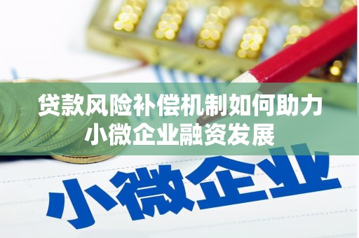 天河贷款风险补偿机制如何助力小微企业融资发展