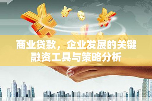 天河商业贷款，企业发展的关键融资工具与策略分析