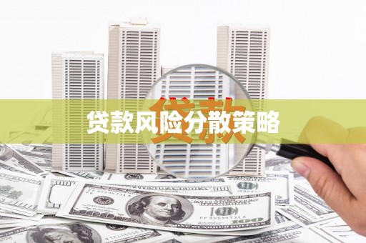 天河贷款风险分散策略