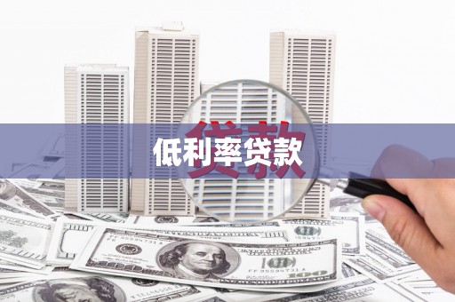 天河低利率贷款