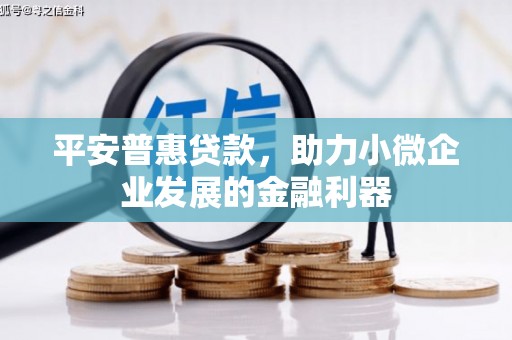天河平安普惠贷款，助力小微企业发展的金融利器