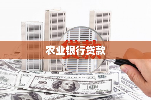 天河农业银行贷款
