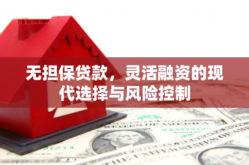 天河无担保贷款，灵活融资的现代选择与风险控制