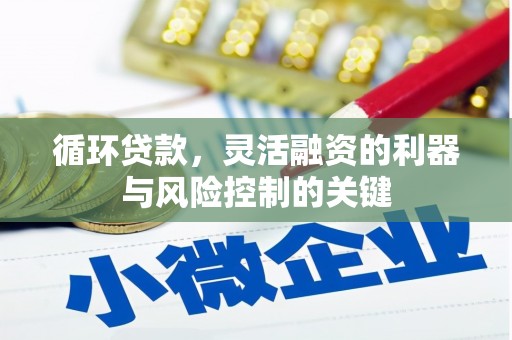 天河循环贷款，灵活融资的利器与风险控制的关键