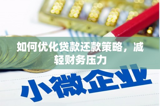 天河如何优化贷款还款策略，减轻财务压力
