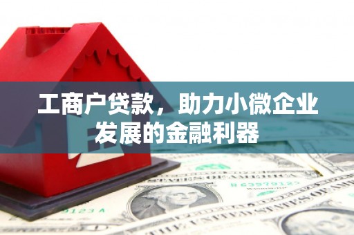 天河工商户贷款，助力小微企业发展的金融利器
