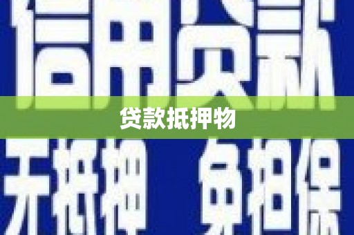 天河贷款抵押物