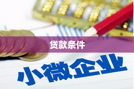 天河贷款条件