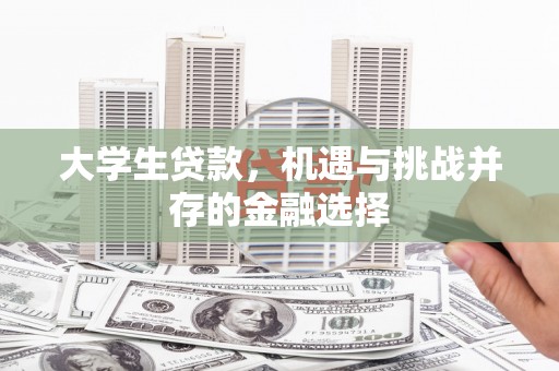 天河大学生贷款，机遇与挑战并存的金融选择