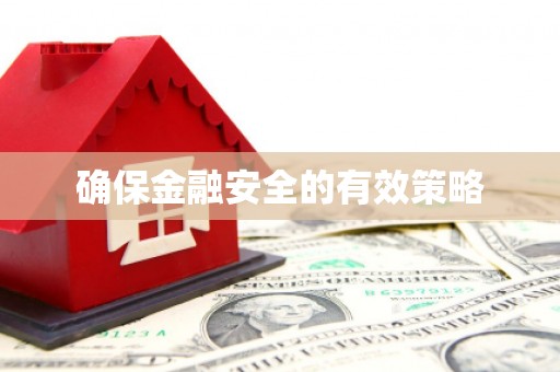 天河确保金融安全的有效策略